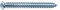 SPAX 1021010750405 Befestigungsmittel DIY, Blau, 7.5x 40