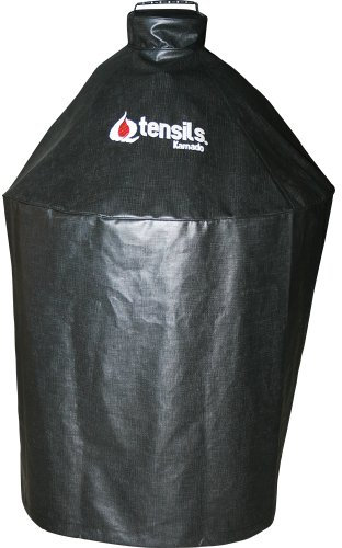Qtensils KQM-034 Innerflow Series Kamado-Grillabdeckung 34 inch schwarz
