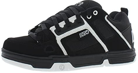 DVS SHOES Herren Comanche Sneaker, Noir (Black White Nubuck), 46 EU