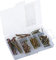 Connex - Set di componenti assortiti, in pratica scatola di plastica, adatto per casa, officina e Co. Assortimento di scatole/assortimento di piccoli ferri., DP8500102