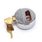 YORKING Heavy Van Lock 73mm High Security Lock Heavy Duty Stainless Steel Round Concealed Padlock for Storage Units Shutter Gate Van Warehouse Factory