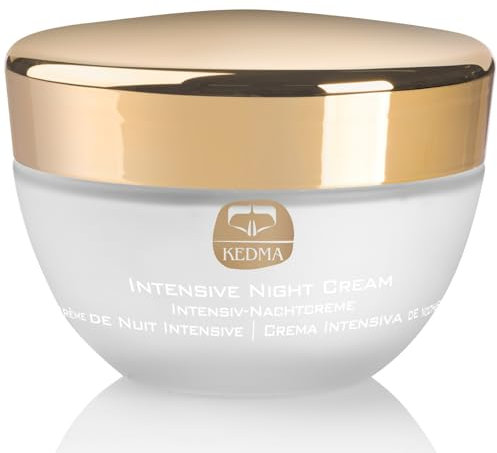 Kedma - Intensive Nachtcreme mit Mineralien aus dem Toten Meer und Retinol - Anti-Falten und Nährend - Für alle Hauttypen - 50g
