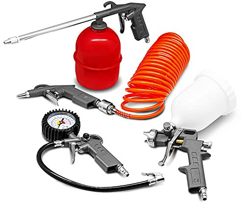 Kit d accessoires 5pcs pour compresseur - Construc