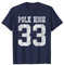 Polk High School Fußballtrikot 33 Aged Look Bundy T-Shirt