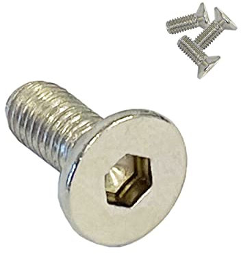 SCHMIDT systemprofile 100x Senkschraube M6 16mm Edelstahl Schraube Innensechskant Aluprofil-Zubehör