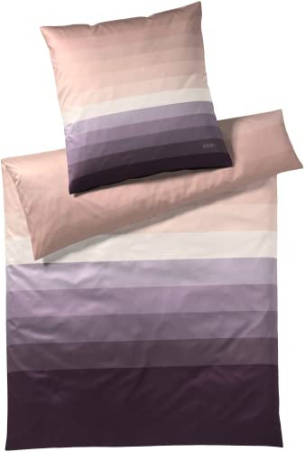 Joop! Mako-Satin Kissenbezug einzeln Horizon Farbe Powdered Berry Größe 80x80