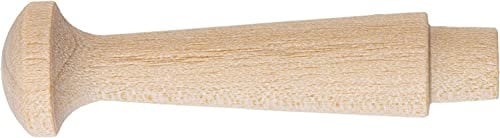 Birch Mini Shaker Pegs | 1-3/4 x 7/16 | Pack of 20 | Wood Pegs for Hanging | Coat Rack Pegs | UA-68-BWSP