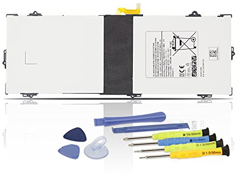 K KYUER 39.04Wh EB-BW720ABA EB-BW720ABE Tablet Battery for Samsung Galaxy Book 12.0 SM-W720 SM-W723 SM-W723Q SM-W727V SM-W720N SM-W727Y W728 ChromeBook Plus V2 XE520QAB AA-PBMN2HO AA-PBMN2H0 with Tool