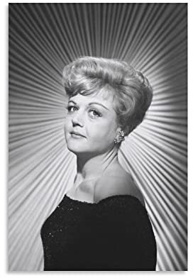 Angela-Lansbury Dekorationsposter, Leinwandbild, Poster, Wandkunst, dekoratives Bild, moderne Dekoration, 30 x 45 cm