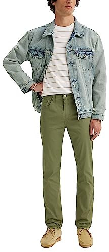 Levi's 502 Taper, Jeans Uomo, Bluish Olive Lightweight, 29W / 32L
