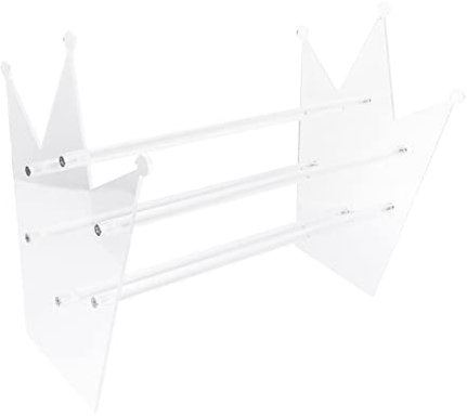 LALAFINA Stirnbandständer Armband Aufbewahrung Von Schmuckdisplays Haarband-ausstellungsständer Halter Für Stirnband Haarreifen-ausstellungsständer Stirnbandhalter Acryl Schreibtisch