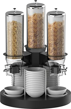 CASSELIN - Rotierender Müsli-Spender mit 3 Röhren