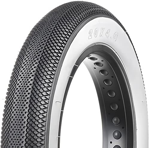 MOHEGIA E-Bike Fat Tire, 50,8 x 10,2 cm Elektro-Dreirad-Fat-Reifen, Faltperlen-Ersatzreifen, kompatibel mit Urban Mountain oder DREI-Rädern
