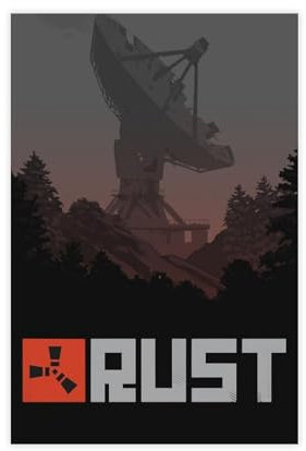 AAVEDA Leinwandposter Game Rust 3, Wandkunst, Dekordruck, Gemälde für Wohnzimmer, Schlafzimmer, Dekoration, ungerahmt, 30 x 45 cm