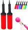 (2 Pack) Balloon Pump Hand Manual Inflator, Balloon Manual Pump Blower Pump suitable for Party Decoration Balloons Balloon Arch Kit Balloon Garland Foil & Confetti Balloon