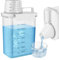 1800ml spensador de Detergente Sellado herméticamente con Medidor,dispensador detergente Lavadora,Caja de Almacenamiento hermética de detergente,Contenedor de Almacenamiento para Detergente,Alimento
