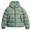 Superdry Damen Sports Steppjacke mit Kapuze Lorbeer Kaki 42