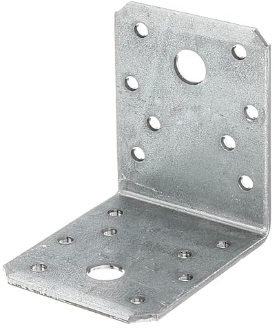 Alberts 835484 Winkelverbinder | sendzimirverzinkt | 70 x 70 x 55 mm | 50er Set