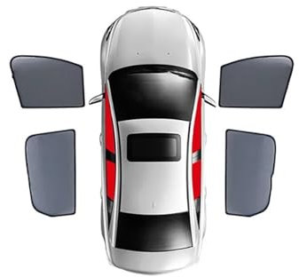 Parasol Ventanas Parasol Magnético para Coche para Hyundai,para Kona, para Kauai, para Encino OS 2018, 2019, 2020, 2021-2022 Parasoles Coche(4 Piece)