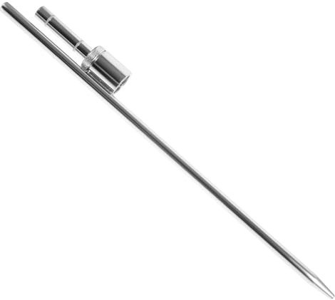 TOYANDONA Stainless Steel Flagpole Ground Spike Sleeve Bearing for 0.65 Inch Inner Diameter Flag Rod Sturdy Fixed Stake for Outdoor Use Corrosion-resistant Flag Base