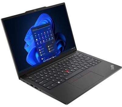 Lenovo ThinkPad E14 Gen 5 (AMD) - 14 WUXGA IPS, Ryzen 3 7330U, 8GB DDR4, 256GB SSD, Windows 11 Pro, USB-C, HDMI, Ethernet, QWERTY ESP Teclado con iluminación, Carcasa de Aluminio, 1 año de garantía
