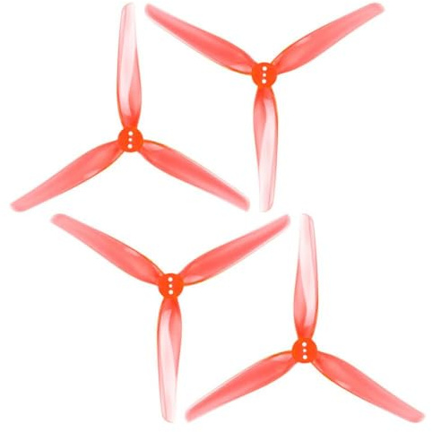TBXwsofl Nazgul 5030 5 Zoll 3 Propeller kompatibel mit XING 2005 Motor Automotive Motorradteilen(6Pairs Red)