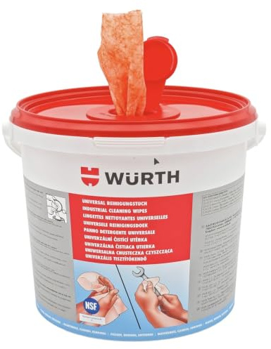 Universal Reinigungstuch von WüRTH | 90 Stück im Eimer