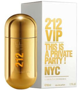 CAROLINA HERRERA 212 VIP eau de parfum mit Zerstäuber 50 ml