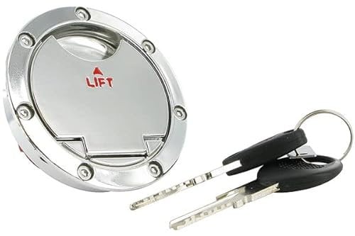 Tankdeckel STR8 MBK Nitro / Yamaha Aerox chrom