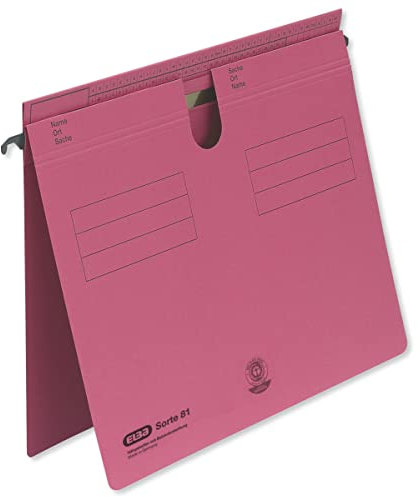 ELBA Hängehefter Sorte 81, rot, 50er Pack