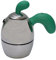 Alessi Caffettiera in Acciaio Inossidabile Commanico e Pomolo Verde