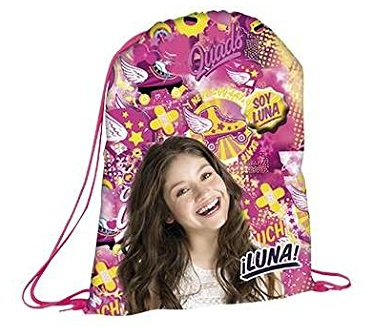 Soy Luna 52952 - Schultasche aus Stoff, 37 x 49 cm