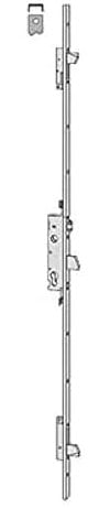Cce 1.46550.25.0 – C. Metalica multipunto F.P.N. Rullo + Leva Bas. e = 25 senza cilindro