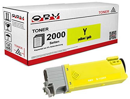 OBV kompatibler Toner für Dell 1320 / 1320c / 1320CN / 2130CN / 2135CN gelb