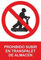 movilcom® – Signal en aluminium interdit gainante AL transpalet 300 x 400 mm Signal interdiction (réf. rd41949)