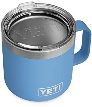 YETI Pacific Blue Rambler Mug, 1 EA
