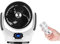 Beper P206VEN260 Ventilatore digitale multidirezionale, Rotazione intelligente automatica verticale e orizzontale, Circolatore d'aria, 12 velocità, Timer 12ore, Motore Digitale