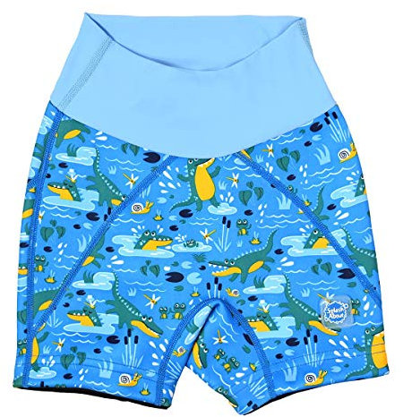 Splash About Le Short d’Incontinence pour Tout-Petit ‘Splash Jammers’, Crocodile Swamp, 3-4 Ans