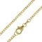 trendor Panzerkette 585 Gold / 14 Karat Weitpanzer-Collier 1,6 mm wunderschöne Geschenkidee, Halsschmuck für Damen und Herren, 51885-45 45 cm