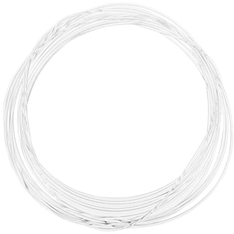 OSALADI Fibra de Plástico Luz Óptica End Glow Cable Ф2mm MMA Transparent Fiber Optic Lighting Side Glow Fiber Fiber Optic Cable para LED Star Techo Sky Light Light Light Decor 16. 4 Pies/