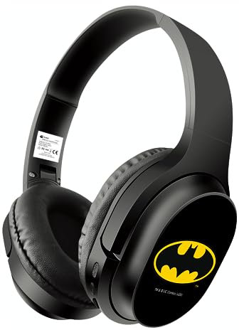 ERT GROUP Batman 002 DC Auriculares Bluetooth 5.0 con micrófono y Ranura para Tarjeta microsd