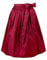 Stockerpoint Corinna Damen Midi Dirndlschürze, dunkelrot, 46-50