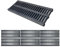 NATOTELA 6-teilige Grabenablaufrost 500x200mm Grabenabdeckung für den Gemüsegarten Entwässerungsrost aus Polymererm Kunststoff Drainageabdeckung für Gärten Gemüsefeld Grünflächen Bauernhof usw.