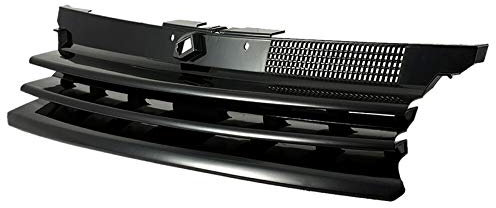 Evenden Schwarzer KüHlergrill KüHlergrill für GOLF 4 MK4 R32 1997-2004 1J0853655G, 359381
