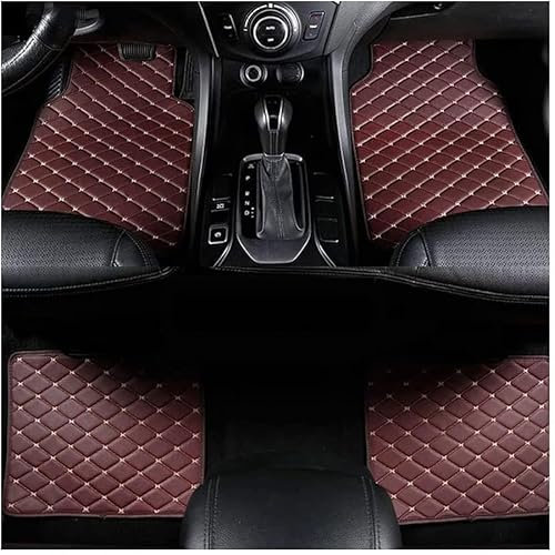ULMANI Auto Bodenmatte Fußmatten für Skoda Kodiaq GT 2019-,Innenraumteppich Wasserdichtes Autozubehör Automatten,C