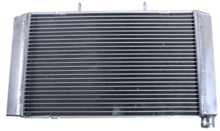 avdb-moto Radiateur d'Eau compatible avec HONDA CB600F CB HORNET 600 PC41 2007-2010, CB600F CB HORNET 600 PC41E0 2011-2014, CBF 600 CBF600 CBF-600 PC43 2008-2013 Type Racing en Aluminium