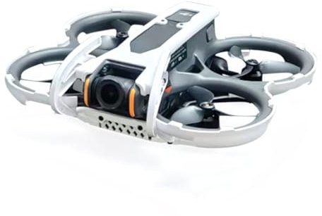 XBERSTAR Kollision Propeller Guard Set für DJI Avata 2 Propeller Guard Protector Gimbal Protective Anti-Kollisionsring für DJI Avata 2 Zubehör (Weiß)