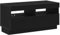 vidaXL LED TV-Schrank Schwarz Eiche 80x35x40 cm Holzwerkstoff