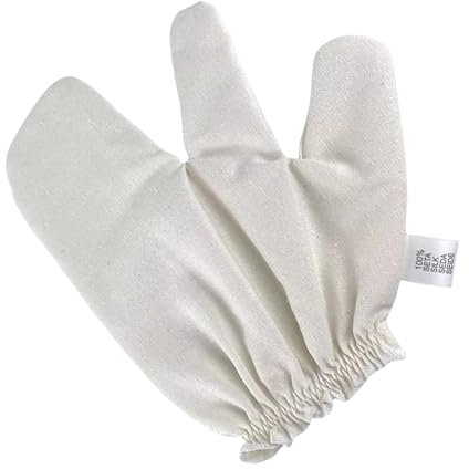 Gants de toilette pour douche – Gants de bain en soie | Moufles antidérapantes pour bain, spa, visage, dos, brossage humide/sec de salle de bain