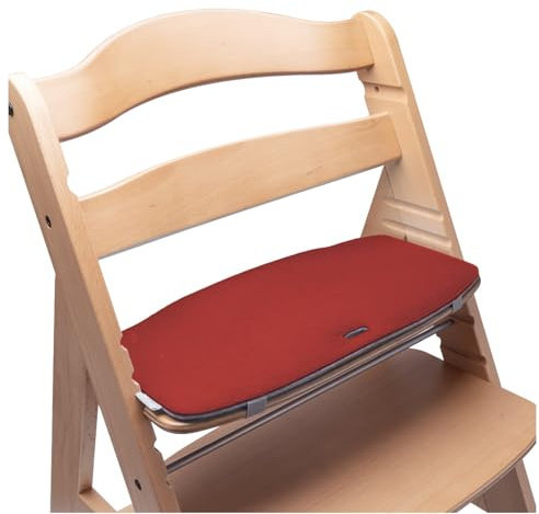 mahona Sitzkissen kompatibel mit Hauck Alpha Plus Hochstuhl - Filz | Sitzpolster abwaschbar und rutschfest, Sitzauflage und Sitzverkleinerer für Kinderhochstuhl Holz, Zubehör Baby Kinderstuhl